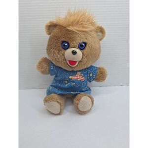 Teddy Ruxpin Plush Bear 10 Inch Blue Pajamas Stars Moon 2018 Alchemy II